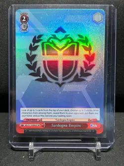 Sardegna Empire AZL/S119-E093S SR Super Rare Weiss Schwarz Azur Lane Vol. 2 - Image 1