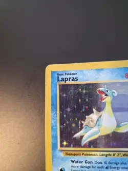 Pokemon Lapras Holo Rare Trading Card Fossil 10/62 - Image 3