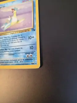 Pokemon Lapras Holo Rare Trading Card Fossil 10/62 - Image 5