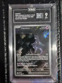 Mewtwo 052 Sv: Scarlet & Violet Promo Cards Holo TAG 9 - Image 1