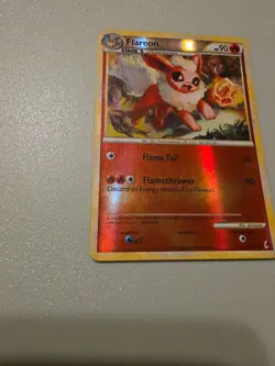 Pokemon TCG Flareon 44/95 Call of Legends 2011 Reverse Holo Card MP - Image 3