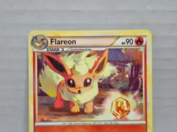 Flareon 26/90 - Undaunted Regular Uncommon Non Holo Pokemon Card - Image 2
