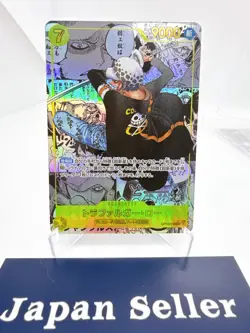 ONE PIECE Card Game Trafalgar Law Manga Alt Art OP10-119 Royal Blood Japanese NM - Image 1