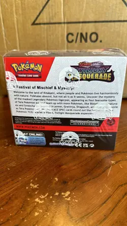 Pokemon TCG: Scarlet & Violet - Twilight Masquerade Booster Box Free Ship - Image 1