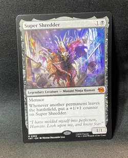 🧪⚔ Super Shredder TMT-EN-M-0083 – TMNT Non-Foil Card - WOW✨⚔ - Image 1
