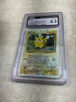 CGC 6.5 Pikachu 2002 Legendary (Collection) 86/110 Reverse Holo Pokemon Card - Image 4