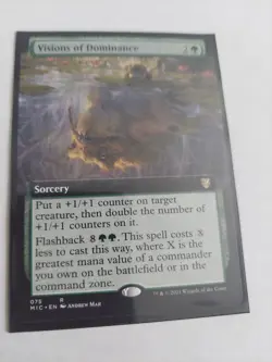 Visions of Dominance (Extended Art) Commander: Innistrad: Midnight Hunt Regular - Image 1