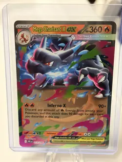 Mega Charizard EX 013/094 Double Rare EN Pokemon TCG Phantasmal Flames NM - Image 1