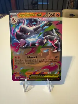 2025 Pokemon Phantasmal Flames Mega Charizard X ex 13/94 - Image 1