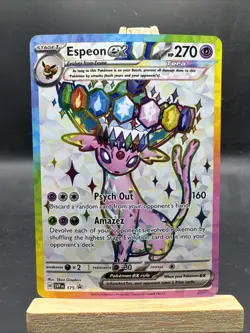 Espeon EX SVP Black Star Promo 175 Promo Premium Figure Collection Pokemon TCG - Image 1