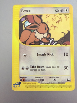 Eevee 54/144 Skyridge Non Holo E-Reader Pokemon Card Never Played Preserved - Image 1