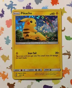 Pokemon TCG Pikachu 28/73 General Mills Holo Promo English 2017 - Image 1
