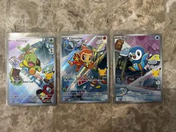 Pokemon First Partners Illustration Collection Singles 40-42 - Image 1