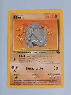 2000 Rihorn (Rhyhorn) 61/64 - Jungle - German - NM Pokemon TCG - WotC - Image 1