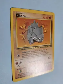 2000 Rihorn (Rhyhorn) 61/64 - Jungle - German - NM Pokemon TCG - WotC - Image 3