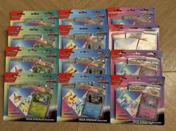 Pokemon Prismatic Evolutions Tech Sticker Collection Lot of 12 - New Sealed - Image 1