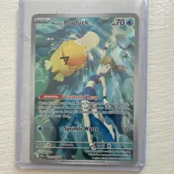 Pokemon Misty's Psyduck 70 HP Holo Illustration Rare Sv10 Destined Rivals 193/1… - Image 1