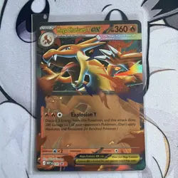 Pokemon TCG: Mega Charizard Y EX MEP 030 Black Star Promo - Image 1