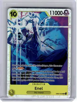 2025 One Piece—Enel #EB02-052 Anime 25th Collection—Secret Rare Foil - Image 1