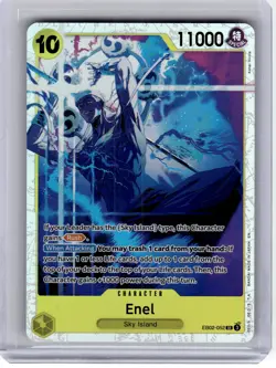 2025 One Piece—Enel #EB02-052 Anime 25th Collection—Secret Rare Foil - Image 1