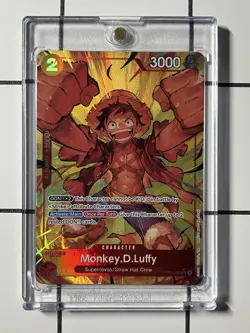 Monkey.D.Luffy First Set (Alternate Art) OP01-024 Premium Booster The Best - Image 1
