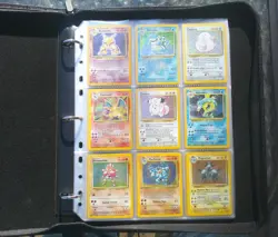 100% Complete 1999 Unlimited Base Set Vintage Master Pokemon Cards - Image 1