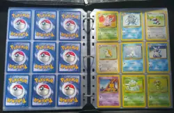 100% Complete 1999 Unlimited Base Set Vintage Master Pokemon Cards - Image 5