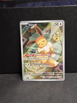 Eevee SVP EN 173 Black Star Promo Full Art Holo Pokemon TCG Card NM - Image 2