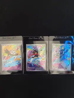 Rowlet Litten Popplio MEP 043 044 045 First Partner Series 1 Promo Pokemon Cards - Image 1