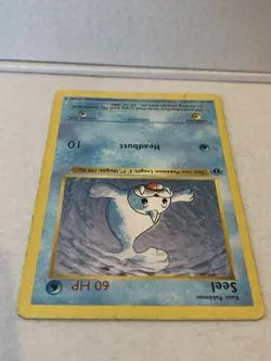 1st Edition Base Set Seel Shadowless Pokemon Card - Image 3