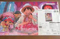 ONE PIECE Card Game Official Playmat Whole Cake Island Arc w/ Nami Promo Leader - Image 1