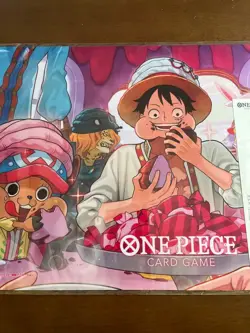 ONE PIECE Card Game Official Playmat Whole Cake Island Arc w/ Nami Promo Leader - Image 3