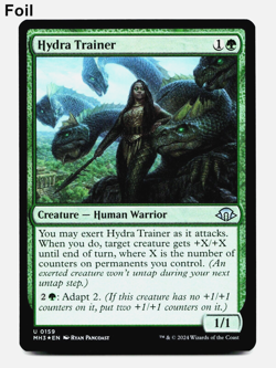Hydra Trainer - Foil - Modern Horizons 3 MTG Magic NM/M 🌳 - Image 1