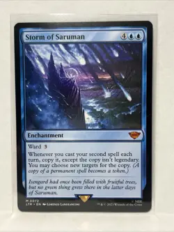 Magic the Gathering MTG Storm of Saruman 0072 LTR - Image 1