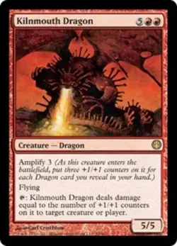 Kilnmouth Dragon Light Play, English Magic the Gathering MTG Duel Decks: Knights - Image 1