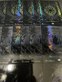 mtg oil slick lands ×50 Swamp Island Forest Plains Mountain Each of 10 - Image 2