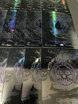 mtg oil slick lands ×50 Swamp Island Forest Plains Mountain Each of 10 - Image 4