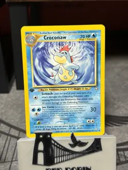 Pokemon Croconaw 31/111 1st Edition Neo Genesis Trading Card - Image 1