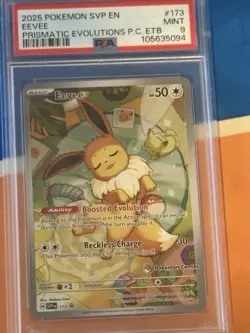 Pokemon Center Eevee #173 PSA 9 - Image 1