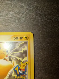 Pokemon Card - Pikachu 10th Anniversary Black Star Promo 012 Stamped - Image 5