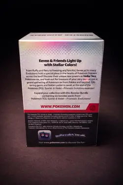 Pokemon TCG: S&V Prismatic Evolutions Booster Bundle (6pks) Factory Sealed - Image 3