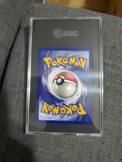 1999 Pokemon League Black Star Promo #1 PIKACHU - SGC 8.5 NEAR MINT Rare - Image 3