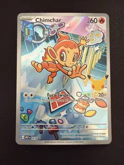 Pokemon First Partner Illustration Rare Turtwig Chimchar Piplup 30th Anniversary - Image 5