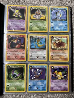 Complete Pokemon Unlimited Team Rocket Non Holo Rare/UC/C 65 Card Set 18-82 NM/M - Image 1