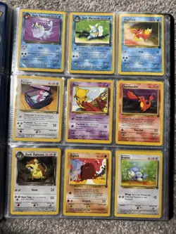 Complete Pokemon Unlimited Team Rocket Non Holo Rare/UC/C 65 Card Set 18-82 NM/M - Image 4