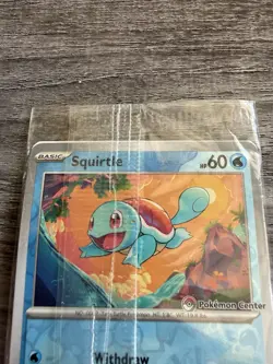 Squirtle - (Pokemon Center Exclusive) 007/165 OPENED - Image 4
