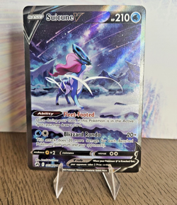 Pokemon TCG: Suicune v GG38/GG70 Crown Zenith Ultra Rare Full Art - Image 1
