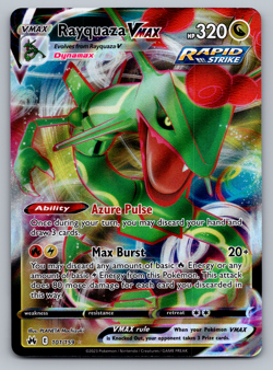 Rayquaza VMAX Pokemon Crown Zenith 101/159 Full Art Ultra Rare NM - Image 1