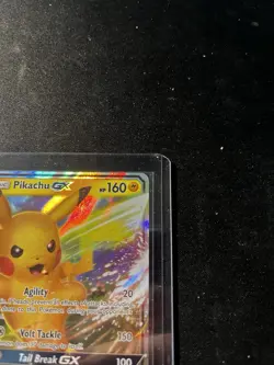 Pokemon Pikachu GX SM232 Sun & Moon Promo Holo HP160 GX Basic English - Image 2
