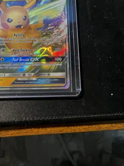 Pokemon Pikachu GX SM232 Sun & Moon Promo Holo HP160 GX Basic English - Image 5